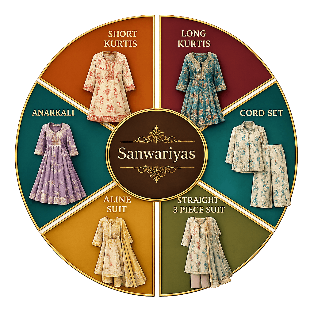 Wholesale Ethnic Wear Supplier India - Sanwariyas Premium Cotton Ethnic Wear Manufacturer